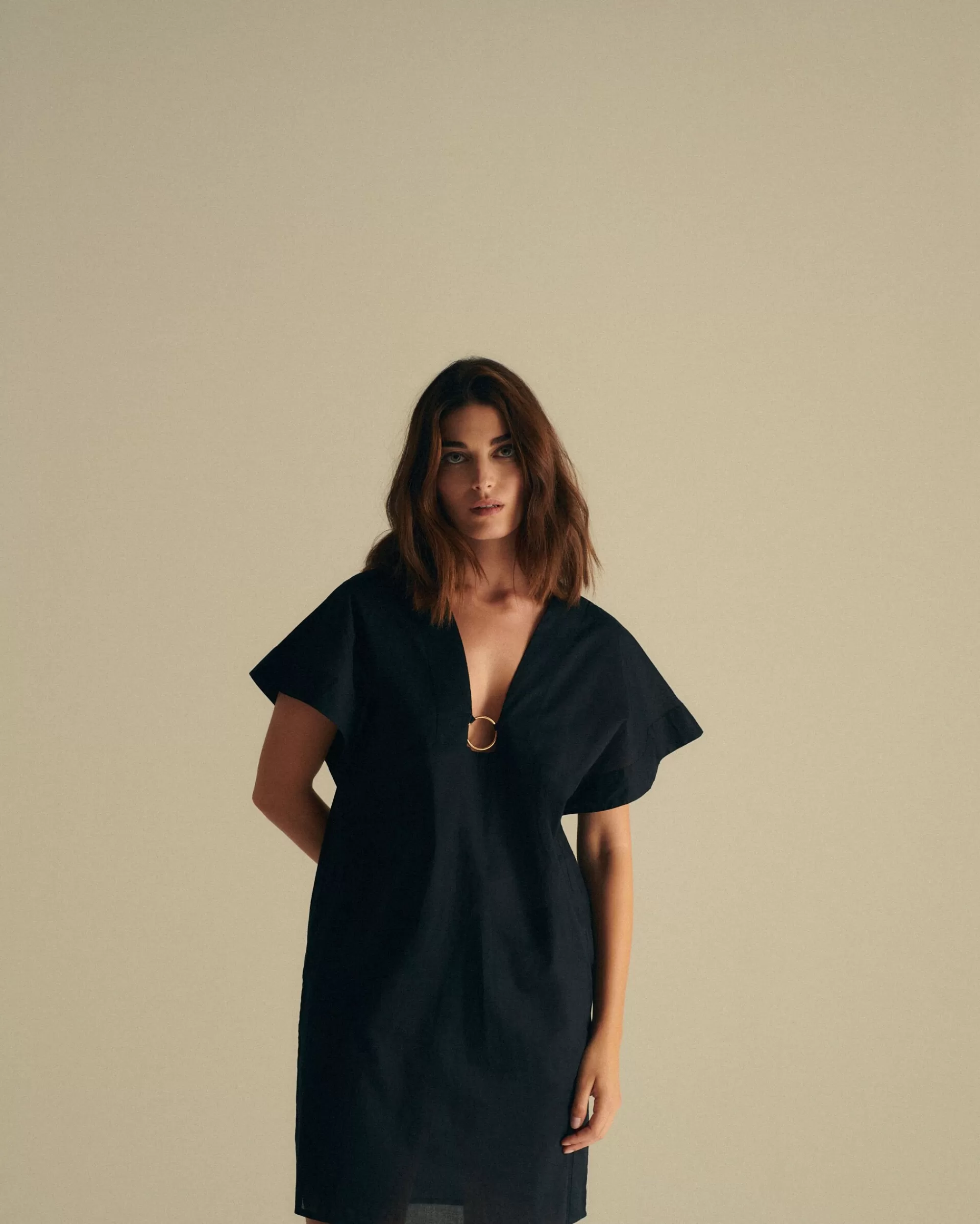 LIVY ROBE CABRILLO STONE< Beachwear | Robes